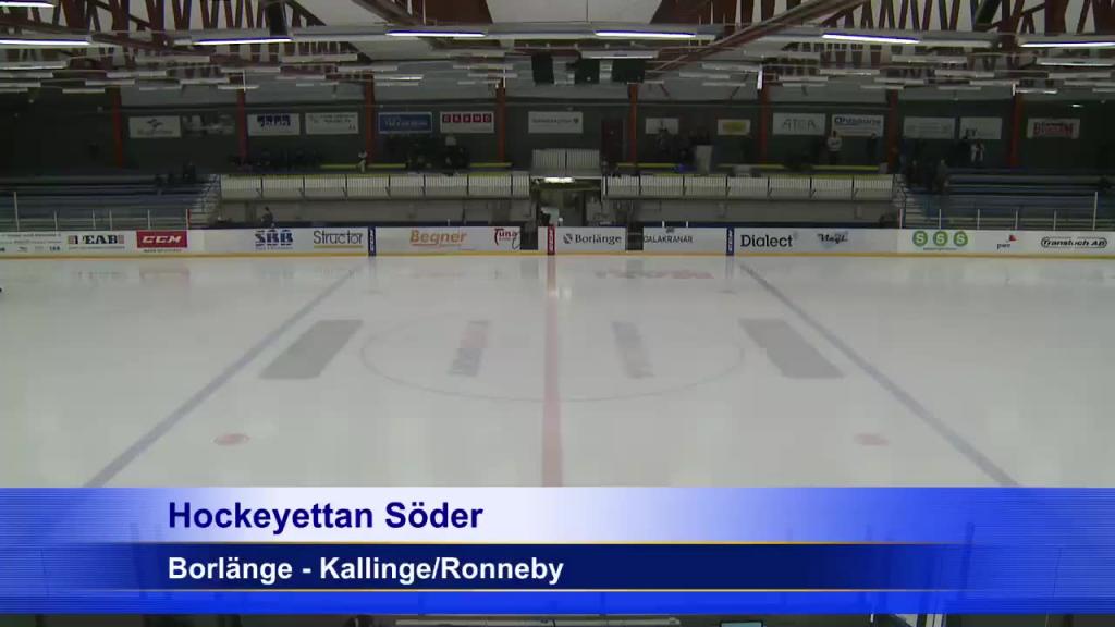Hela matchen: Borlänge HF - Kallinge-Ronneby IF eff 3 - 2