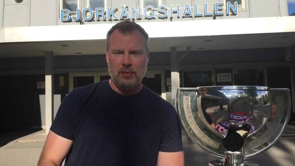 Rikard Grönborg på besök