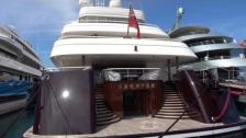 [4k] Superyachts in Antibes, YCA Southern France April 2016 in Ultra HD 4k
