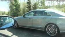 F10 BMW M5 vs Mercedes CLS63 AMG BiTurbo 1st race