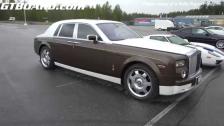 Ultra HD 4k Proper usage of Rolls Royce Phantom at AutoLife Track Day Mantorp 2014