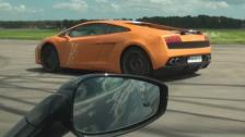 Ferrari 458 Italia vs Lambo LP550-2 Valentino Balboni Gallardo E-Gear x 3 races