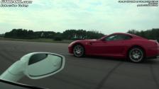 Ferrari 458 Italia vs 599 GTB Fiorano F1 x 2 races