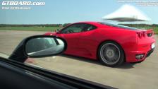 Chevrolet Corvette Z06 Akrapovic vs Ferrari F430 F1