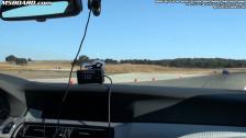 BMW M5 F10 om Ascari Racetrack with Pacecar Lap 2 with amateur driver Gustav