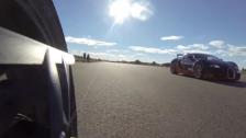 Uncut Bikecam Rolling RACE BMW S1000RR vs Bugatti Veyron Vitesse