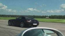 Ferrari California vs Mercedes SLS AMG