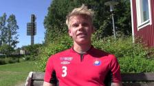 En skadad men glad Jocke