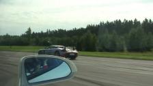 Uncut: 2nd cam Porsche Carrera GT vs Lamborghini LP560-4 Gallardo E-gear