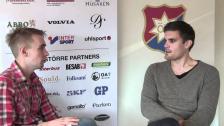 Inför Karlstad BK med David Leinar