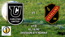 CARLSTAD UNITED BK - VASALUNDS IF 27 aug 16:00