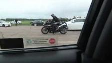 Uncut: Insanely tuned Mitsubishi Evo VI vs Suzuki GSX-R1000 2008