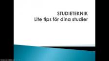 Studieteknik: lite tips för dina studier - på ryska