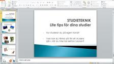 Lite tips för dina studier (persiska)