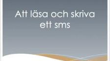 Ett sms (på franska)