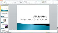 Studera med hjälp av internet (persiska)
