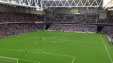 Första Djurgårdsmålet på Tele2 Arena