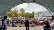 Demonstration Palliativa avdelningen