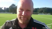 Staffan Jacobsson inför matchen mot Älvsjö AIK FF