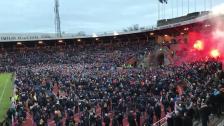 Hey Jude och fyrverkerier på Stockholms Stadion