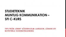 Tips för att träna muntlig kommunikation (på serbiska)