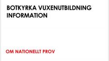 Om nationellt prov - NP (på turkiska) rätta