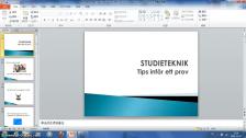 Studieteknik: tips inför ett prov - inläst på kinesiska