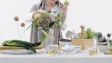 Nature - Gold table setting