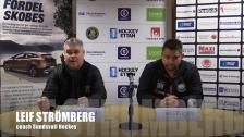 Presskonferens efter VIK-Sundsvall Kvalserien, seger Västerviks IK 3-1