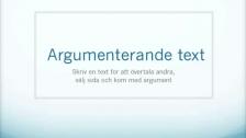 Argumenterande text - turkiska