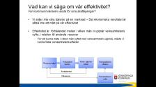 Vad är effektivitet?