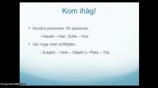 Beskriv en person