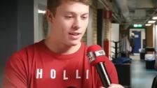 Linus Tjulander efter GIKs vinst borta mot Åker/Strängnäs