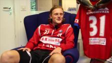 Nico Sandberg inför Halmstad